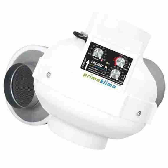 PK 125 ec-tc Fan met filter