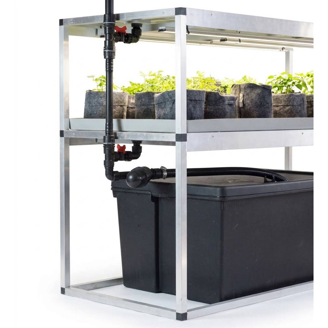 automatische irrigatie vertical farming